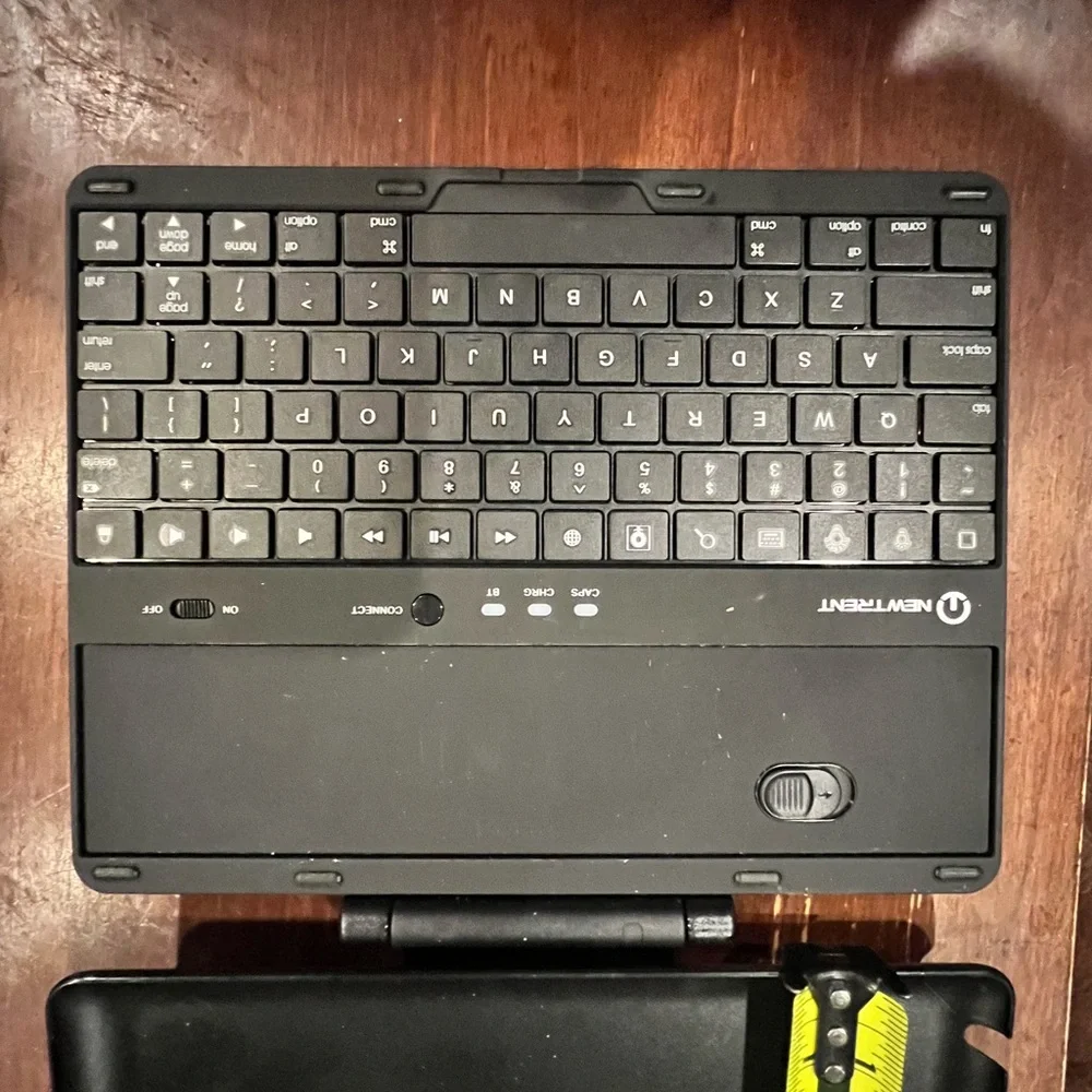 New Trent iPad Bluetooth keyboard.